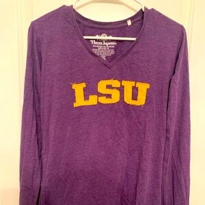Women’s LSU long sleeve shirt - Brand: Three Squares - Boutique